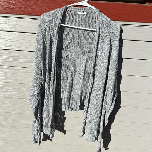 Maurices Tops - Gray Lightweight Cardigan